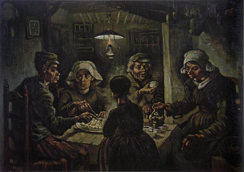 De Aardappeleters The Potato Eaters, Vincent Van Gogh